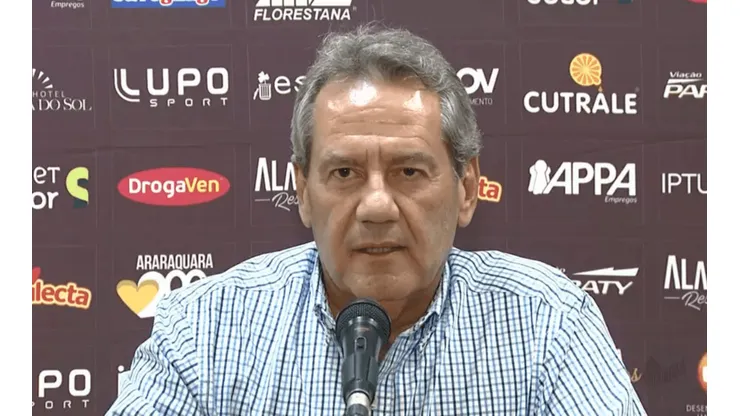 Reprodução/EPTV. Presidente da Ferroviária anuncia novos investidores