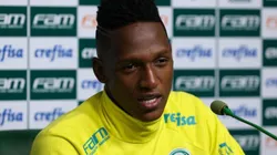 Foto: Flickr Oficial Sociedade Esportiva Palmeiras - Coletiva de Mina em 2016, na Academia de Futebol