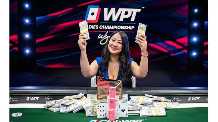 Nina Liu é a grande campeã do maior "Ladies" da história da WPT (Foto: Divulgação/WPT)
