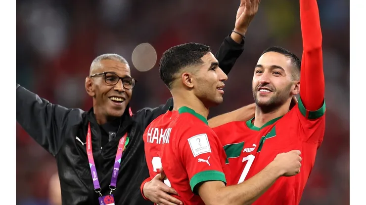 Getty Images/Francois Nel - Zyech e Hakimi ganham surpresa