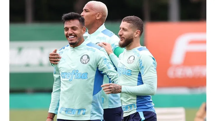 Foto: Cesar Greco - Menino (à esquerda) está na mira do Vasco para 2023