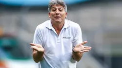 Foto: Lucas Uebel / Grêmio FBPA / Divulgação - O Grêmio, de Renato, pode atrapalhar um negócio do Inter