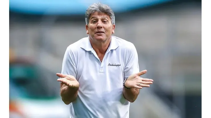 Foto: Lucas Uebel / Grêmio FBPA / Divulgação - O Grêmio, de Renato, pode atrapalhar um negócio do Inter