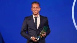 Arthur, meio-campista ex-Grêmio, que pertence a Juventus - Foto: Lucas Figueiredo/CBF