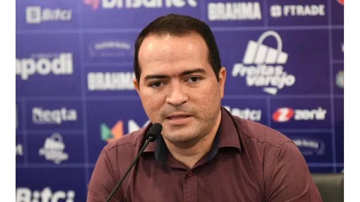 Kely Pereira/AGIF - M. Paz, presidente do Fortaleza.