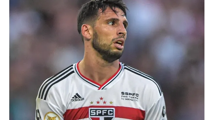 Thiago Ribeiro/AGIF - Calleri no SPFC.