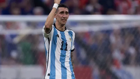 Pedro Martins/AGIF - Di María chora ao ser campeão do mundo com a Argentina
