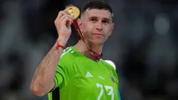 Visionhaus/Getty Images - Emiliano Martinez um dos principais responsáveis pelo título da Argentina