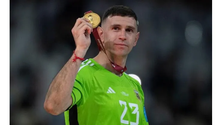 Visionhaus/Getty Images - Emiliano Martinez um dos principais responsáveis pelo título da Argentina