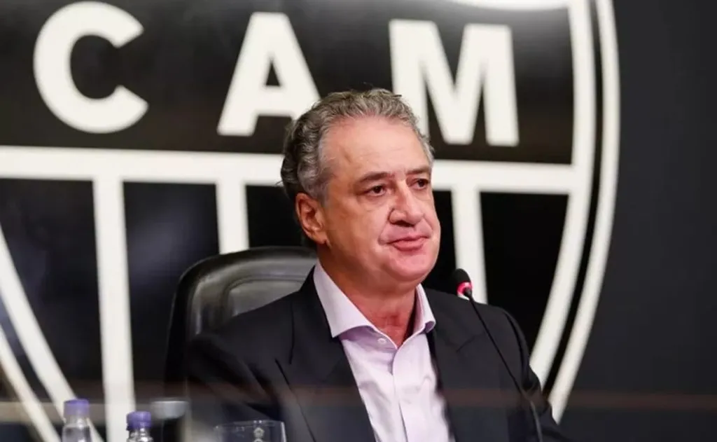 Presidente ficou insatisfeito - Foto: Divulgação/Atlético-MG.