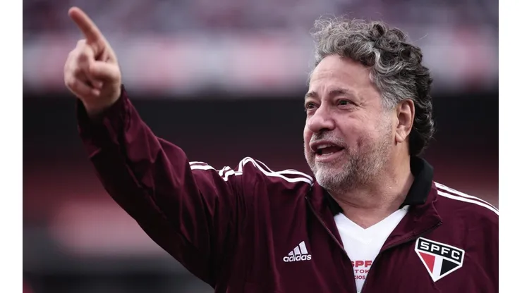 Ettore Chiereguini/AGIF - Julio Casares, presidente do SPFC.