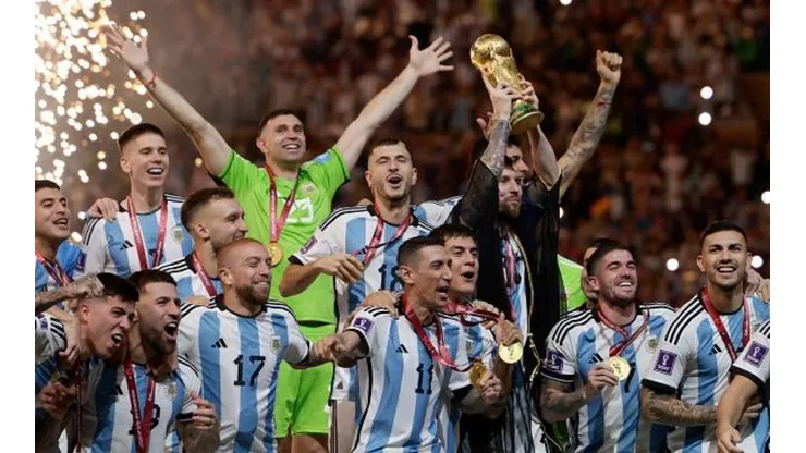 Richard Sellers/Getty Images - Argentina foi campeã da Copa do Mundo no Catar em 2022