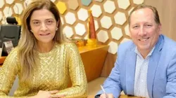 Foto: Divulgação Libra - Leila Pereira e John Textor