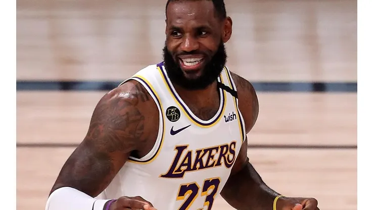 Getty Images/Mike Ehrmann - LeBron James vai assistir final da Copa do Mundo