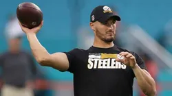 Mitchell Trubisky será o titular do Steelers neste domingo (18)