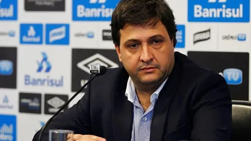 Foto: Reprodução/Grêmio - Alberto Guerra, presidente do Grêmio