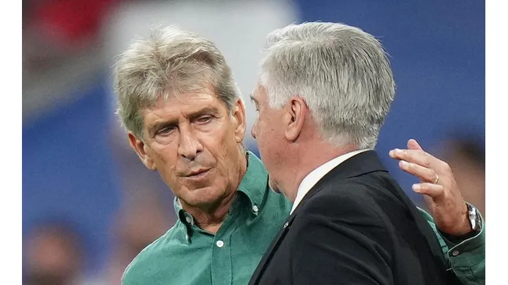 Foto: Angel Martinez/Getty Images - Manuel Pellegrini e Carlo Ancelotti