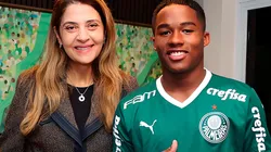 Leila acertou a venda de Endrick ao Real Madrid - Foto: Fábio Menotti/Palmeiras