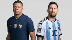 FIFA/FIFA via Getty Images - Mbappe e Messi, principais jogadores de suas seleções se enfrentarão na final da Copa do Mundo