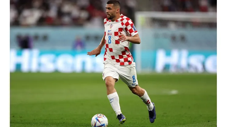 Photo by Dean Mouhtaropoulos/Getty Images - Kovacic é um dos destaques da Croácia na Copa do Mundo