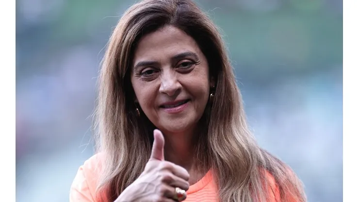 Ettore Chiereguini/AGIF - Leila, presidente do Palmeiras.