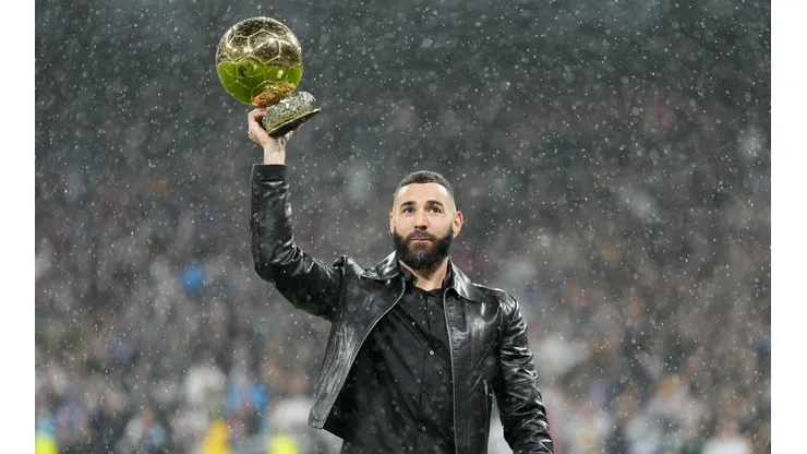Foto: Angel Martinez/Getty Images - Benzema venceu a tão cobiçada Bola de Ouro.