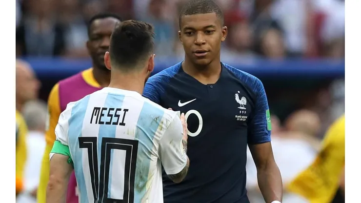 Foto: Kevin C. Cox/Getty Images - França de Mbappé tenta o tri contra a Argentina de Messi