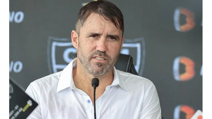 Foto: Pedro Souza / Atlético / Divulgação - Coudet: técnico aguarda reforços no Galo