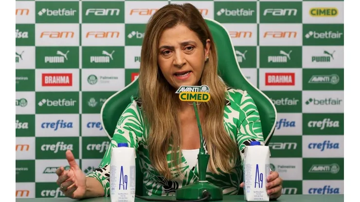 Foto: Cesar Greco/Palmeiras/Divulgação - Leila Pereira: presidente explicou como Palmeiras vai utilizar dinheiro