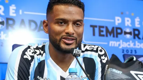 Foto: Flickr oficial do Grêmio - Reinaldo em sua apresentação.