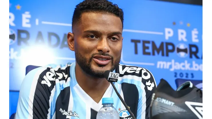 Foto: Flickr oficial do Grêmio - Reinaldo em sua apresentação.