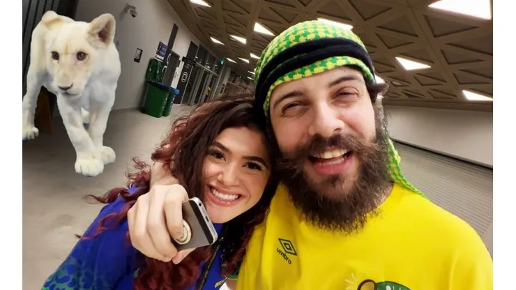 Foto: Reprodução/Youtube CazéTV - Diogo Defante causou polêmica durante a Copa do Mundo do Qatar