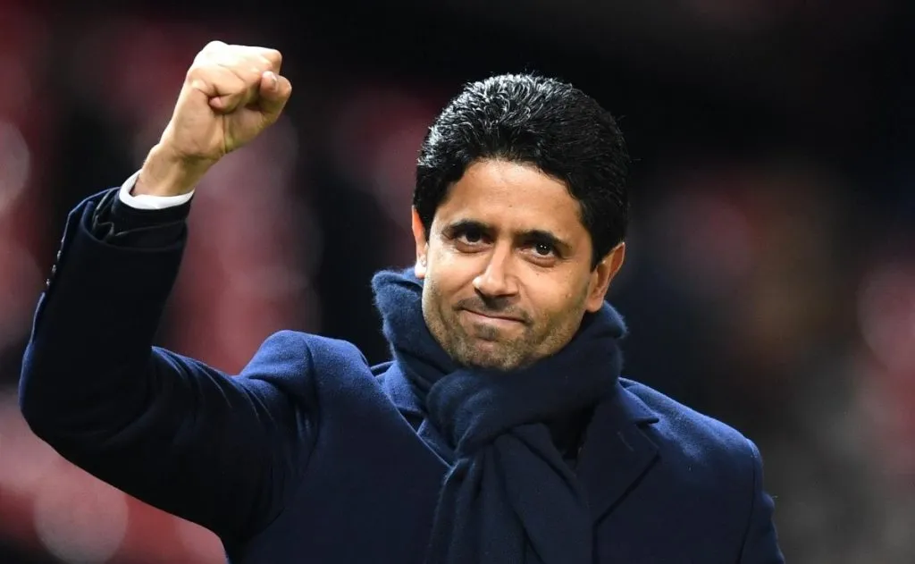 Dono do PSG entra em polêmica com Textor – Foto: Michael Regan/Getty Images