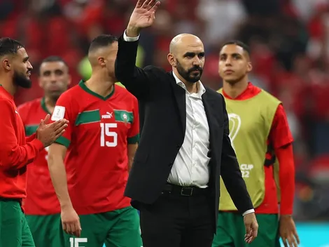 Regragui 'expõe' motivo de derrota do Marrocos na semifinal da Copa