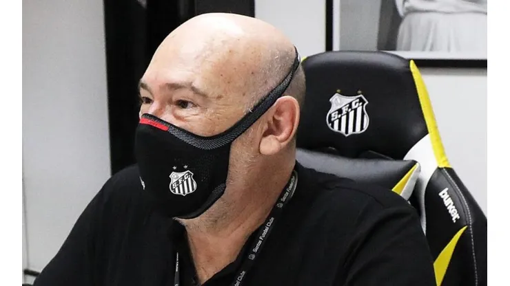 Foto: Pedro Ernesto Guerra Azevedo/Santos FC/Divulgação - Rueda, presidente do Santos.