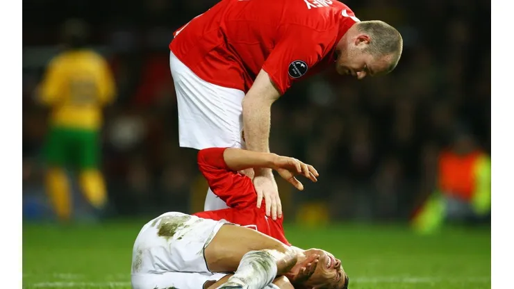 Getty Images/Alex Livesey - Rooney arruma treta com fãs de Cristiano Ronaldo