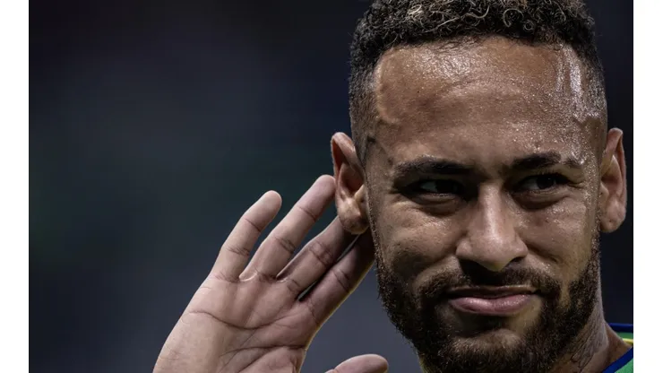 Pedro Martins/AGIF - Neymar pela Seleção.