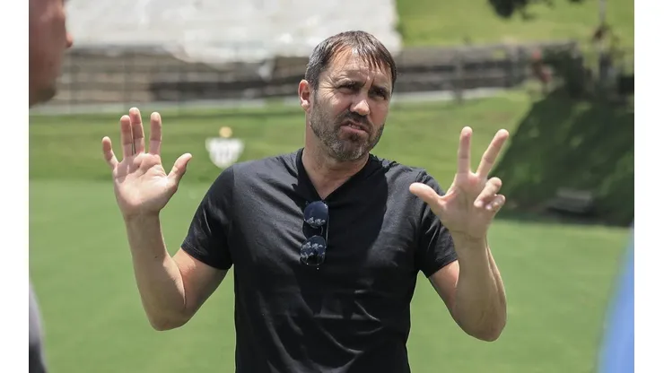 Foto: Divulgação/Atlético - Coudet: ex-Inter, técnico assumiu o Atlético recentemente