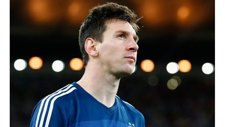 Foto: Clive Rose/Getty Images - Messi acabou perdendo a decisão de 2014 para a Alemanha na prorrogação.