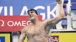 Nicholas comemorando o tetra