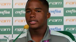 Divulgação: Palmeiras/Fabio Menotti - Endrick causa críticas da torcida do Real Madrid
