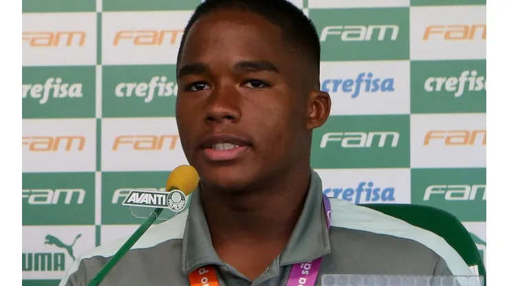 Divulgação: Palmeiras/Fabio Menotti - Endrick causa críticas da torcida do Real Madrid