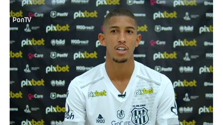 Igor Formiga em coletiva da Ponte Preta - Foto: Reprodução/Youtube