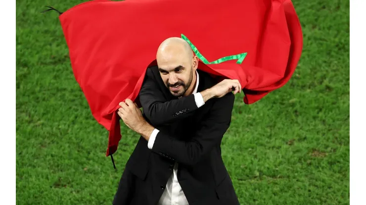 Foto: Alexander Hassenstein/Getty Images/Qatar - Walid Regragui: técnico de Marrocos apontou a melhor seleção da Copa do Mundo