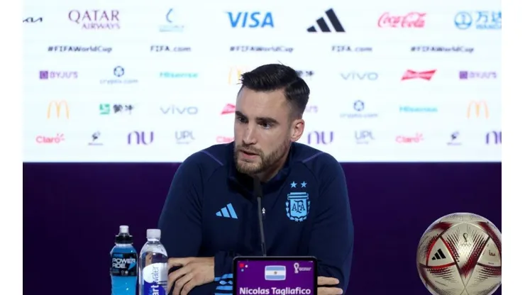 Robert Cianflone/Getty Images/ Tagliafico é sincero sobre Messi na Argentina e ressalta importância do ídolo na Seleção.