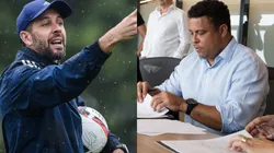 Foto Pezzolano: Flickr Oficial Cruzeiro EC/Gustavo Aleixo e Foto Ronaldo: Flickr Oficial Cruzeiro EC/XP