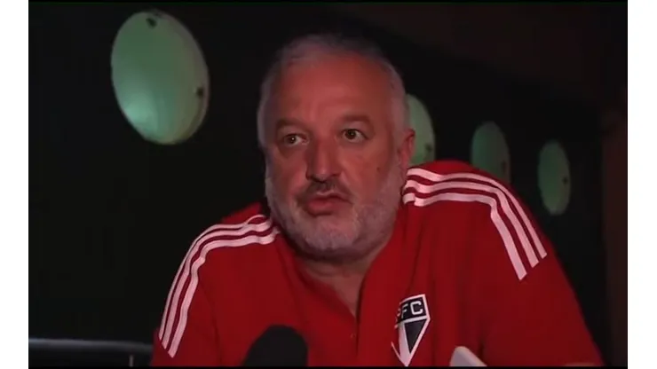 Foto: Reprodução Marketing SPFC/YouTube - Carlos Belmonte