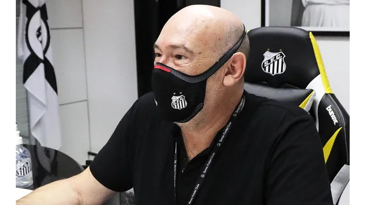Foto: Pedro Ernesto Guerra Azevedo/Santos FC/Divulgação - Rueda: presidente tem dificuldade para fechar negociação