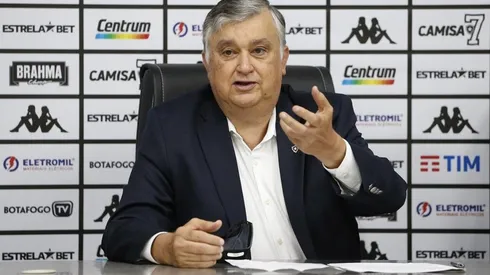 Foto: Reprodução/Botafogo - Durcesio Mello, presidente do Botafogo