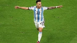 Photo by Elsa/Getty Images - Lautaro Martinez é decisivo na classificação para a semifinal